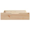 vidaXL Zásuvky pod posteľ s kolieskami 2 ks 65x55x17 cm borovica