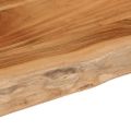 vidaXL Stolová doska 110x40x3,8 cm obdĺžnik masívna akácia živá hrana