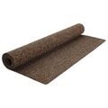 vidaXL Korková rolka Hnedá 200 x 100 cm Korek a guma