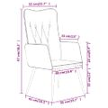 vidaXL Kreslo wingback sivé pravá koža