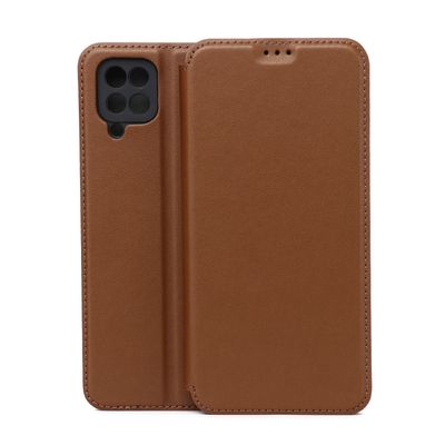 Puzdro Smart Touch pre Samsung Galaxy A12 / M12 hnedé