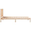 vidaXL Extra dlhá posteľ bez matraca 90x220 cm masívne drevo