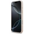 Puzdro Guess pre iPhone 17 Pro Max HC MAGSAFE PU S/ PEONY HOT STAMP ružové