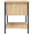 vidaXL Nočný stolík dub sonoma 34x35,5x45 cm spracované drevo