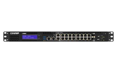 QNAP riadený hybridný switch QGD-1602-C3758-16G (8x GbE + 8x 2,5 GbE + 2x 10GbE SFP+, 16GB RAM)