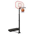 vidaXL Basketbalový stojan biely 258-363 cm polyetén