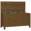 vidaXL Záhradný úložný box medovo-hnedý 115x49x60 cm masívna borovica