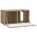 vidaXL Nástenná TV skrinka 59,5 x 31 x 30 cm Dub artisan