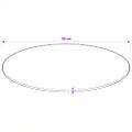 vidaXL Stolová doska z tvrdeného skla, okrúhla, 80 cm