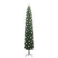 vidaXL Umelý vianočný stromček Zelená 270 cm PVC, oceľ a plast