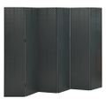 vidaXL 6-panelové paravány 2 ks antracitové 240x180 cm oceľ