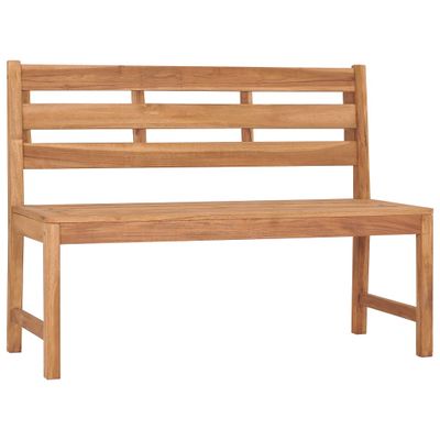 vidaXL Záhradná lavička 120 cm tíkový masív