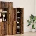 vidaXL Highboard Staré drevo 70 x 42,5 x 185 cm