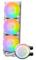 MSI vodní chladič CPU MAG CORELIQUID E360 WHITE/ 3x 120mm ARGB fan/ podpora LGA1700/ bílý Vodní chladic, pro CPU, pro Intel i AMD, 3× 120mm ARGB ventilátor, socket 1150, 1151, 1155, 1156, 1200, 1700, AM5, AM4, TR4