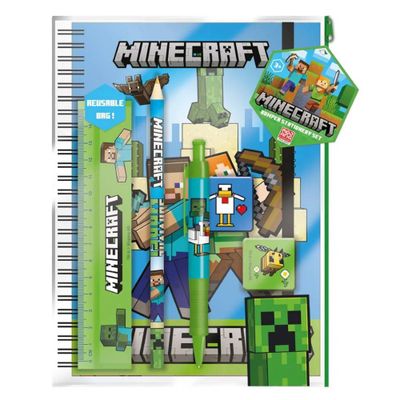 Školské potreby Minecraft (6 ks)