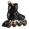 Kolieskové korčule NILS Extreme NA22151 Armour čierna-zlatá