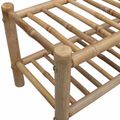 vidaXL Regál na topánky 68 x 28 x 30 cm Bambus Prírodná