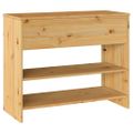 vidaXL Konzolový stôl so zásuvkou Drammen Dub 89,5 x 37 x 73 cm