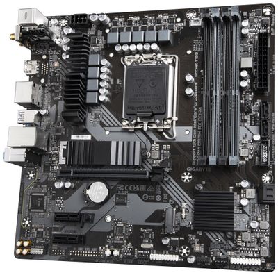 GIGABYTE B760M DS3H AX DDR4/LGA 1700/mATX Základná doska, Intel B760, LGA1700, 4x DDR4 DIMM (max. 128GB), 2x M.2, Wi-Fi, 2x DisplayPort, HDMI, USB typ C, mATX