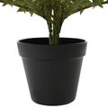 vidaXL Umelý papraďový stromček Zelená 58 x 13 x 60 cm Textília a PE
