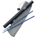 Kizer T309A2 Chopsticks súprava titánových paličiek, modrá, 22 cm