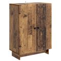 vidaXL Servírovacia skriňa Staré drevo 66 x 34,5 x 90 cm