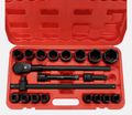 Súprava nástrčných hlavíc s račňou MECHANIC WRENCH SET 2, heavy-duty, 21 ks SIXTOL