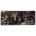 vidaXL Behúň MARSA Čierna 100 x 200 cm Polyester a PVC