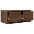 vidaXL TV stolíky 2 ks hnedý dub 60x31x25,5 cm spracované drevo