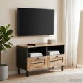 vidaXL Úložné skrine Prírodná 70 x 33 x 46 cm Masívne mango drevo