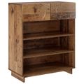 vidaXL Skrinka na topánky 73 x 38 x 87,5 cm Spracované drevo