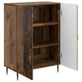 vidaXL Servírovacia skriňa Staré drevo 66 x 34,5 x 89,5 cm