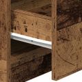 vidaXL Nočné skrinky 2 ks s 2 zásuvkami staré drevo 40x36x50 cm