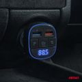FM transmitter 2×USB-A 12/24V AMiO-04648