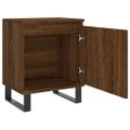 vidaXL Nočné skrinky 2 ks hnedý dub 40x30x50 cm kompozitné drevo
