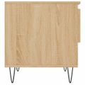 vidaXL Konferenčné stolíky 2 ks dub sonoma 50x46x50cm kompozitné drevo