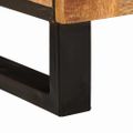 vidaXL TV skrinka Hnedá 100 x 33 x 46 cm Masívne mango drevo