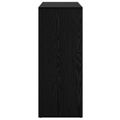 vidaXL Servírovacia skriňa Čierny dub 60 x 30 x 75 cm Kompozitné drevo