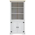 vidaXL Skrinka biela 80x40x170 cm mexická borovica Corona Range