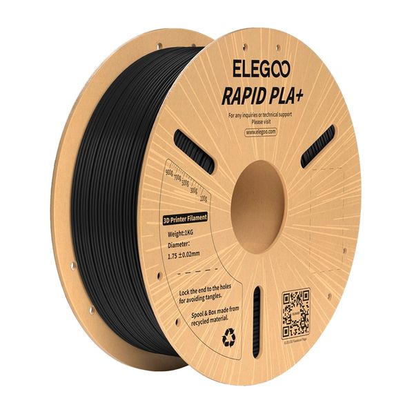 Filament ELEGOO Rapid PLA+ (čierny)