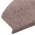 vidaXL Samolepiace schodové rohože 15 ks 80 x 24,5 x 3,5 cm Béžová
