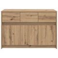 vidaXL TV skrinka 91 x 34 x 61 cm Dub artisan Kompozitné drevo