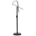 vidaXL Stojany na plagáty 2 ks Čierna 32.7 x 24 x 108 cm Hliník