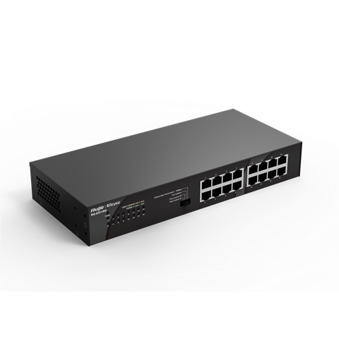 Reyee RG-ES118GS-P, 18-portový 10/100/1000Mbps nespravovaný PoE switch