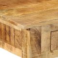 vidaXL Toaletný stolík Hnedá 100 x 40 x 120 cm Masívne mango drevo