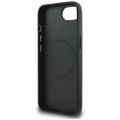 Guess HC MagSafe PU Checkered Pattern case for iPhone 16e Black