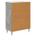 vidaXL Servírovacia skriňa Betónovo sivá 66 x 34,5 x 91,5 cm