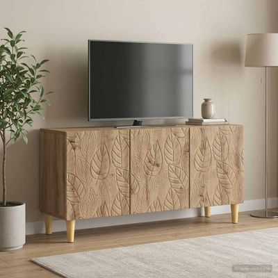 vidaXL TV skrinka 99 x 34,5 x 50 cm Dub artisan Kompozitné drevo
