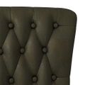 vidaXL Slipper kreslo Armádna zelená 56,5 x 70 x 110 cm