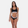 Nohavičky Briefs 3Pack Čierna - GymBeam, veľkosť L, veľkosť oblečenia L, 95 % cotton, 5 % elastane
